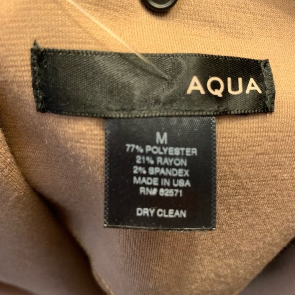 Aqua Ruched Sleeve Open Blazer (M) - image 6